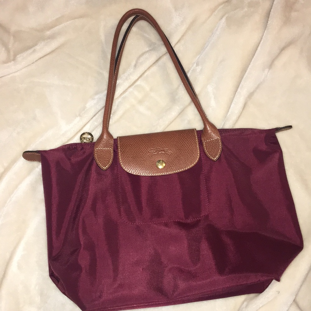 Authentic Longchamp Le Pliage small tote